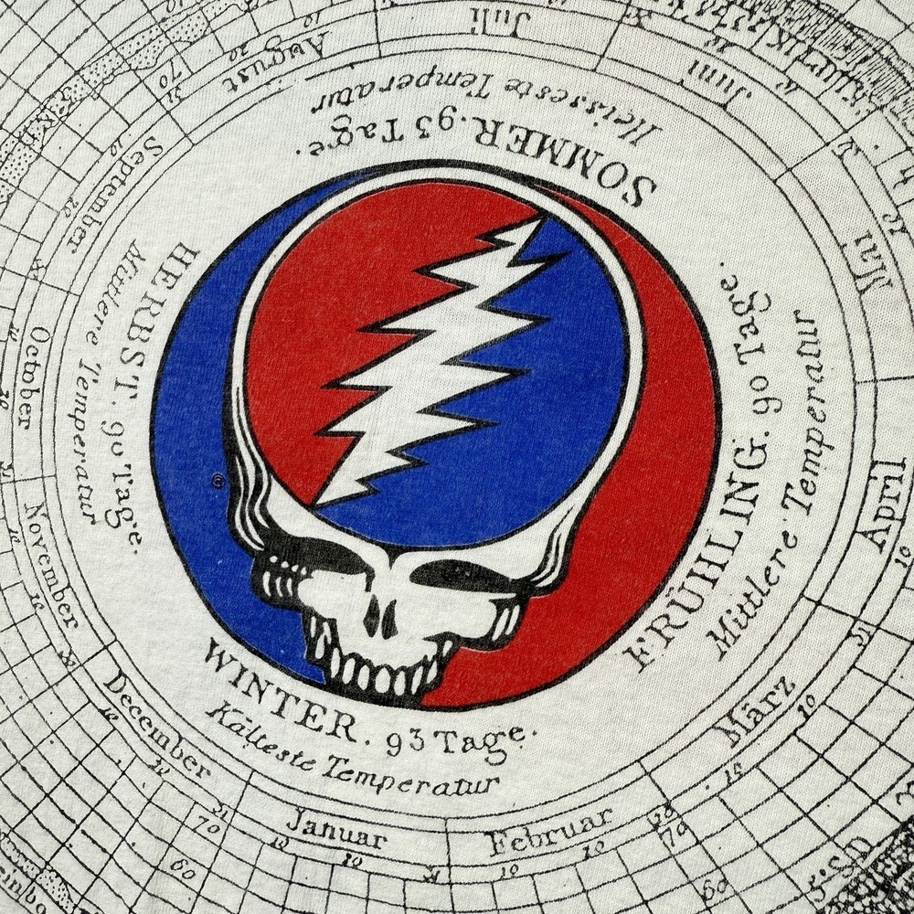 Vintage 1990 Grateful Dead 25 Years Rare Shirt Sz XL GREAT CONDITION